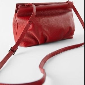 Zara leather Crossbody bag